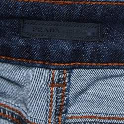 Prada Blue Denim Slim Fit Jeans S Waist 30"