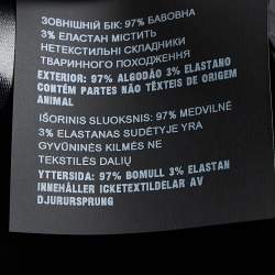 Prada Black Cotton Button Front Shirt L