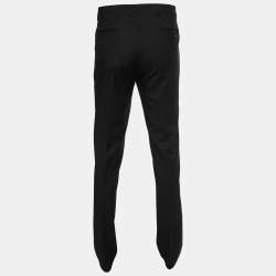 Prada Black Wool Trousers XL