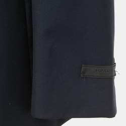 Prada Navy Blue Wool Single Breasted Blazer M