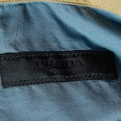 Prada Color Block Cotton Short Sleeve Shirt XL