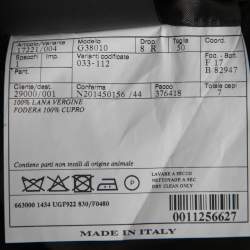 Prada Grey Wool Single Breasted Blazer L