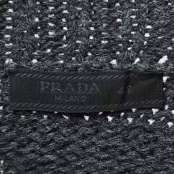Prada Charcoal Grey Wool Turtleneck Sweater M