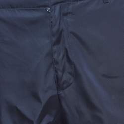 Prada Navy Blue Re-Nylon Bermuda Shorts S