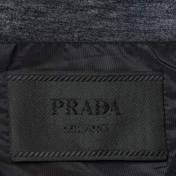 Prada Black Cotton Front Patch Pocket Detail T-Shirt L