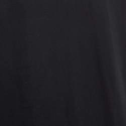 Prada Black Cotton Crew Neck T-Shirt L