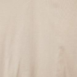 Pre Owned Prada Vintage Beige Cotton Polo T-Shirt M