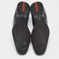 Prada Black Patent Leather Lace Derby Size 42