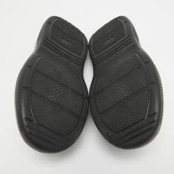 Prada Black Rubber Slip On Mules Size 42