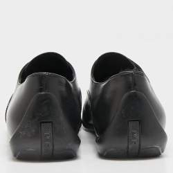 Prada Black Leather Lace Up Derby Size 42