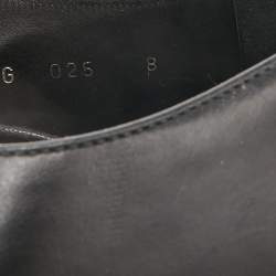 Prada Black Leather Lace Up Derby Size 42