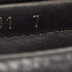 Prada Black Leather Slip On Loafers Size 41