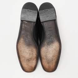 Prada Black Leather Lace Up Oxfords Size 42