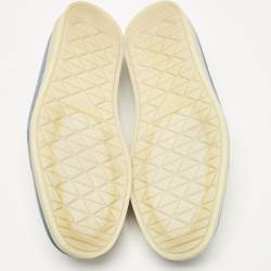 Prada Blue Suede Slip On Loafers Size 42