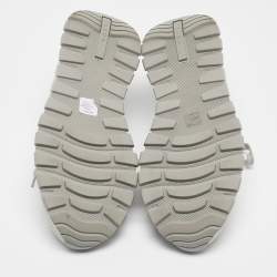 Prada Grey Re-Nylon Prax 01 Sneakers Size 42