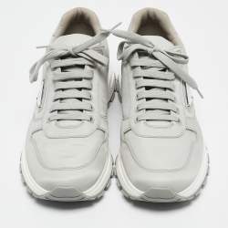 Prada Grey Re-Nylon Prax 01 Sneakers Size 42