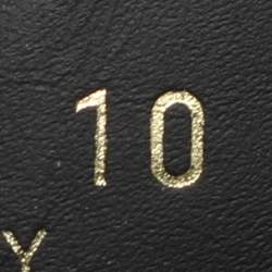 Pre Owned Prada Black Balistic Nylon Cross Strap Slide Sandals Size 44