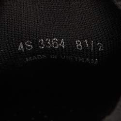 مملوكة مسبقًا Prada Size 42.5 Black Knit Fabric Slip On Sneakers