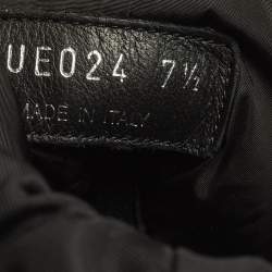 Pre Owned حذاء بوت برادا نايلون أسود للثلج مقاس 41.5