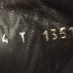 Pre Owned Prada Size 43 Brown Leather Chelsea Boots