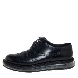 New Aralia men's Derby in glossy black leather with leather sole