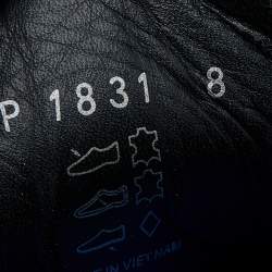 Pre Owned Prada Sport Black Leather Low Top Sneakers Size 42