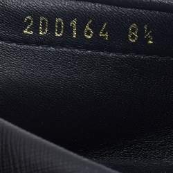 Prada Black Saffiano Leather Slip On Loafers Size 42.5