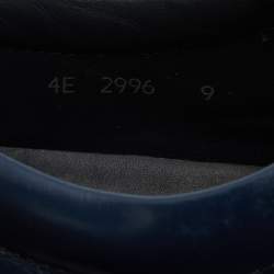 Pre Owned Prada Sport Blue Leather Low Top Sneakers Size 43