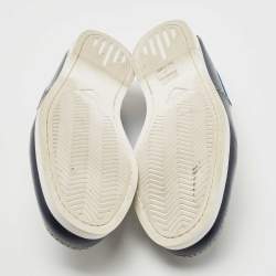 Prada Multicolor Leather Boat Loafers Size 44