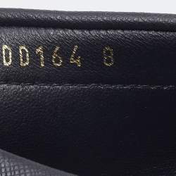 Pre Owned Prada Black Leather Logo Slip On Loafers Size 42