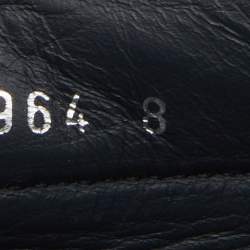 Pre Owned Prada Blue Nylon Sneakers Slip-On Sneakers Size 42