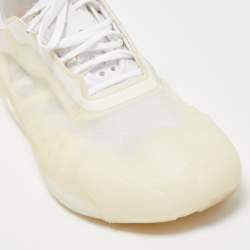 Prada x Adidas White Mesh Luna Rossa Sneakers Size 45 1/3