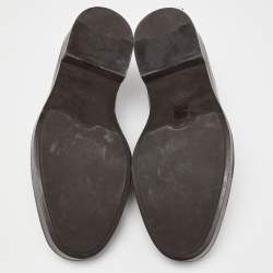 Prada Brown Leather Lace Up Oxfords Size 43.5 