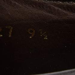 Prada Brown Leather Lace Up Oxfords Size 43.5 
