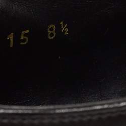 Prada Black Leather Lace Up Derby Size 42.5