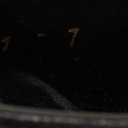 Prada Black Leather Lace Up Derby Size 41