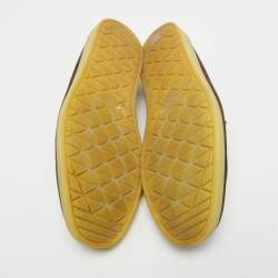 Prada Brown Suede Slip On Loafers Size 42