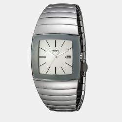 Rado Silver ceramic watch 34 mm