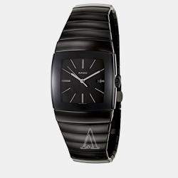 Rado Black Ceramic Quartz Men's Watch 32 MM