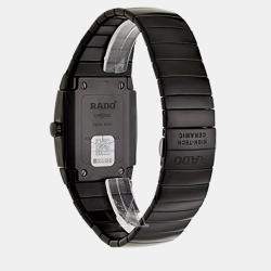 Rado Black Ceramic Quartz Men's Watch 32 MM