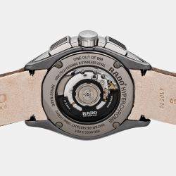 Rado Brown leather watch 45 mm
