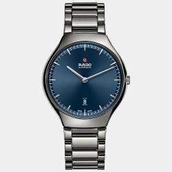 Rado True Thinline Silver Ceramic Men's Watch R27088202 39 mm