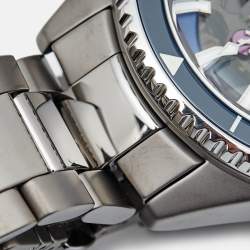Rado Blue Plasma High-Tech Ceramic Titanium Stainless Steel Captain Cook R32128202 Men's Wristwatch 43 mm