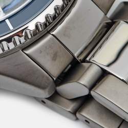 Rado Blue Plasma High-Tech Ceramic Titanium Stainless Steel Captain Cook R32128202 Men's Wristwatch 43 mm