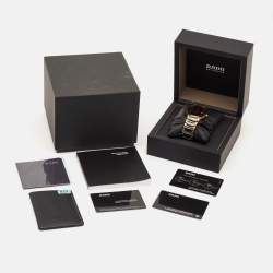 مملوكة مسبقًا Rado Black Ceramic PVD Coated Stainless Steel Centrix R30953152 Men's Wristwatch 38 mm