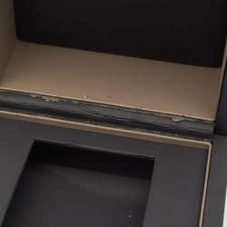 مملوكة مسبقًا Rado Black Ceramic PVD Coated Stainless Steel Centrix R30953152 Men's Wristwatch 38 mm