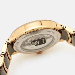 مملوكة مسبقًا Rado Black Ceramic PVD Coated Stainless Steel Centrix R30953152 Men's Wristwatch 38 mm