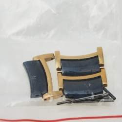 Pre Owned  ساعة يد رجالية رادو سينتريكس جوبيلي 115.0929.3 سيراميك و ستانلس ستيل مطلي پي ڨي دي ذهبي سوداء 38 مم