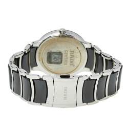 Pre Owned ساعة يد للجنسين رادو سنتريكس R30934712 ألماس و سيراميك و ستانلس ستيل سوداء 38 مم