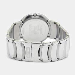 Pre Owned Rado Black Stainless Diastar Jubile 115.00625.3 Men's Wristwatch 35 mm